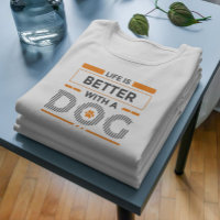 A vida é melhor com uma cinza moderna de cão e lar