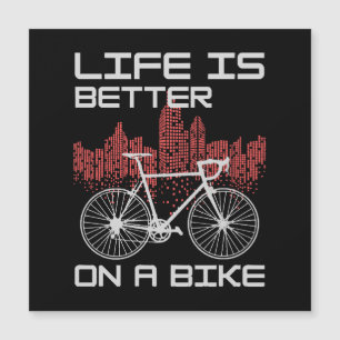 A vida é melhor de bicicleta