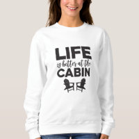 A vida é melhor na camiseta de cabine
