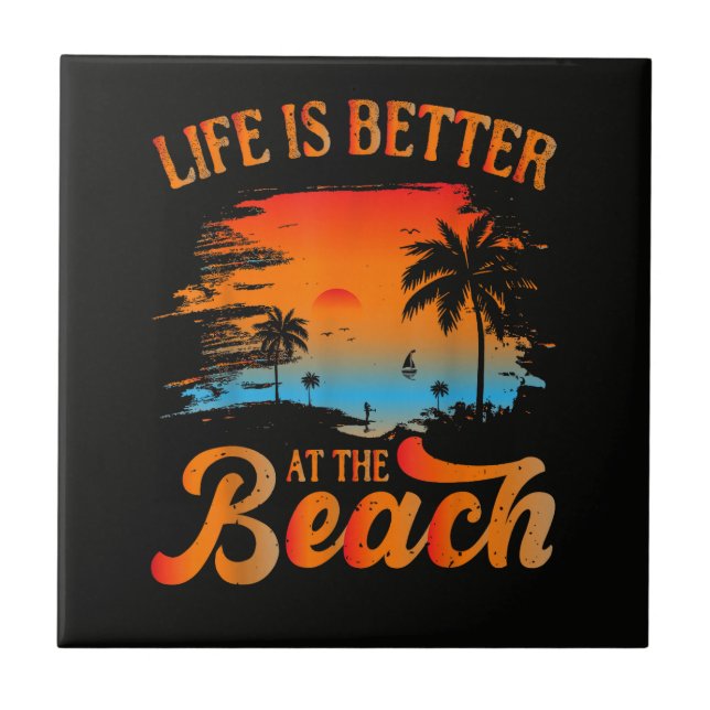 A vida é melhor na praia (Frente)