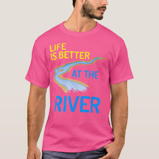 A Vida É Melhor No Acampamento De Campos De Camisa