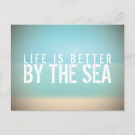 A vida é melhor no cartão postal de paisagem de pr