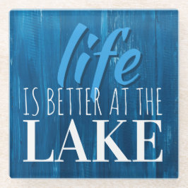 A vida é melhor, vida no lago, tema da praia