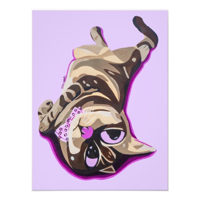 A vida é um bom Impressão de fotos (Frente)