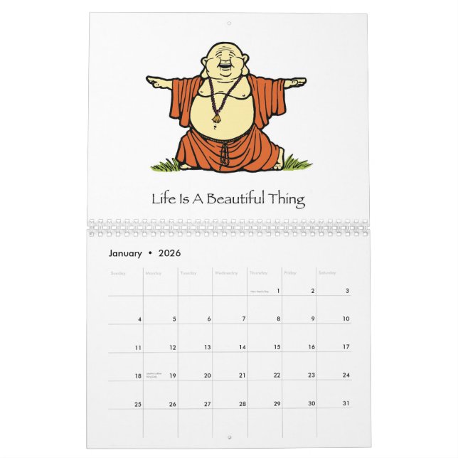 A vida é um calendário bonito da coisa 2008 (Jan 2026)