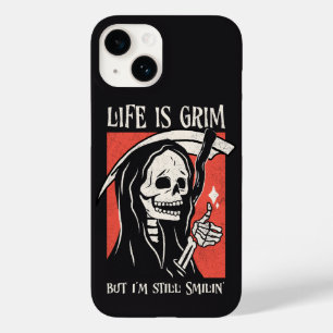 A Vida É Um Grim Funny Grim Reaper Engraçado Sarcá