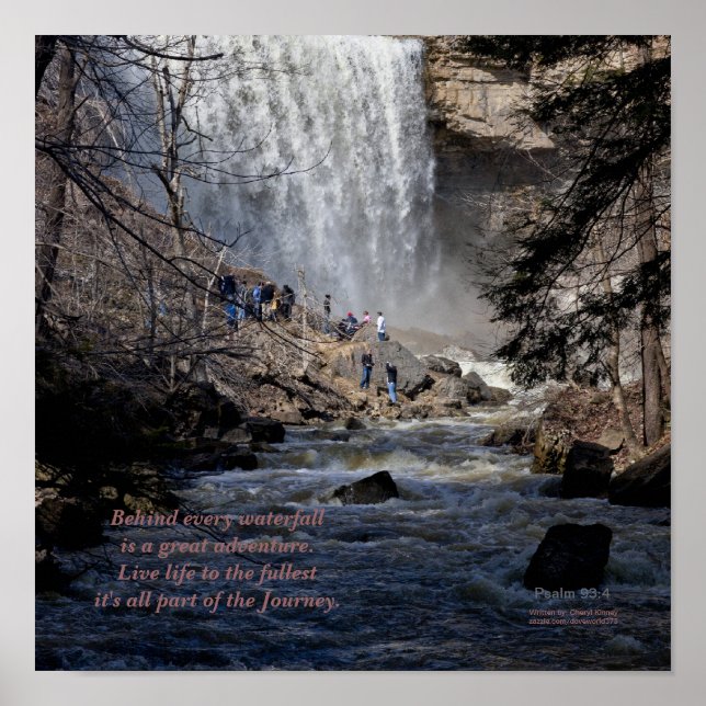 A vida é um Poster de risco (Frente)