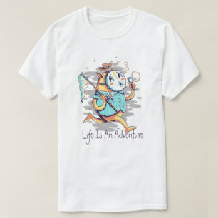 A Vida É Uma Camiseta De Aventura