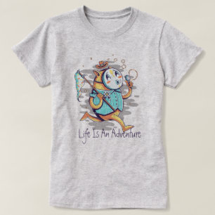 A Vida É Uma Camiseta De Aventura