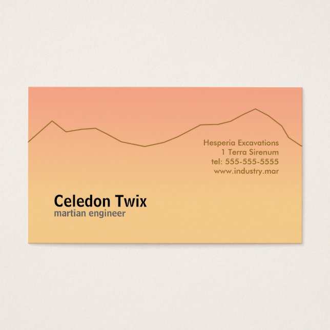 A vida em Marte (Frente)