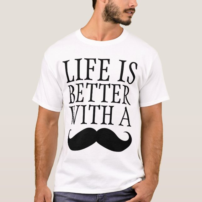 A vida engraçada é melhor com uma camisa do (Frente)