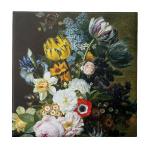 A Vida Estática com a Pintura das Flores