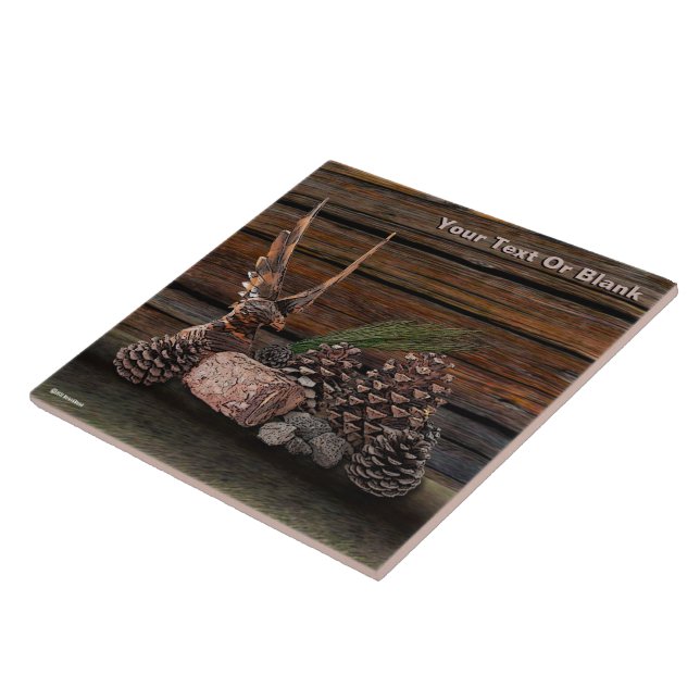 A Vida Estática Com Águia (Lateral)