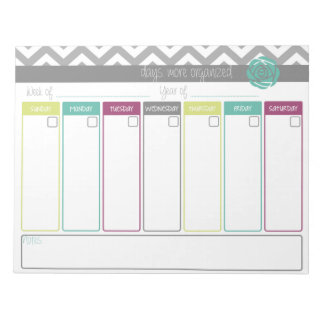 A vida. Mais organizado. Bloco de Notas de Calendá