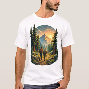 A Vida no Acampamento Sente-se Certa – Camiseta Su