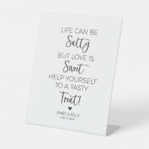 A vida pode ser salgada, mas o amor é um bom sinal