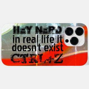 A vida real não é desfazer, versão do nerd - verme