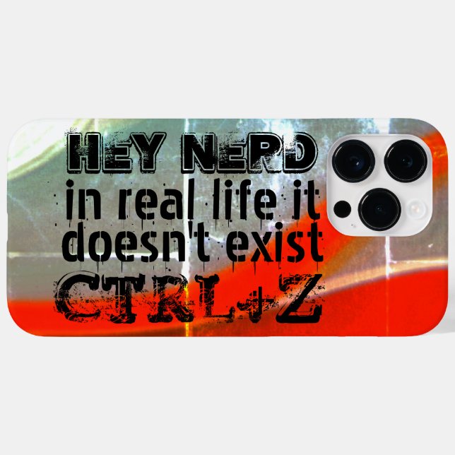 A vida real não é desfazer, versão do nerd - verme (Verso (horizontal))