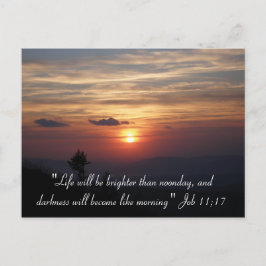 "A vida será..." - Cartão postal