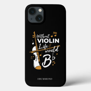 A Vida Seria Plana Sem Violino Personalizado