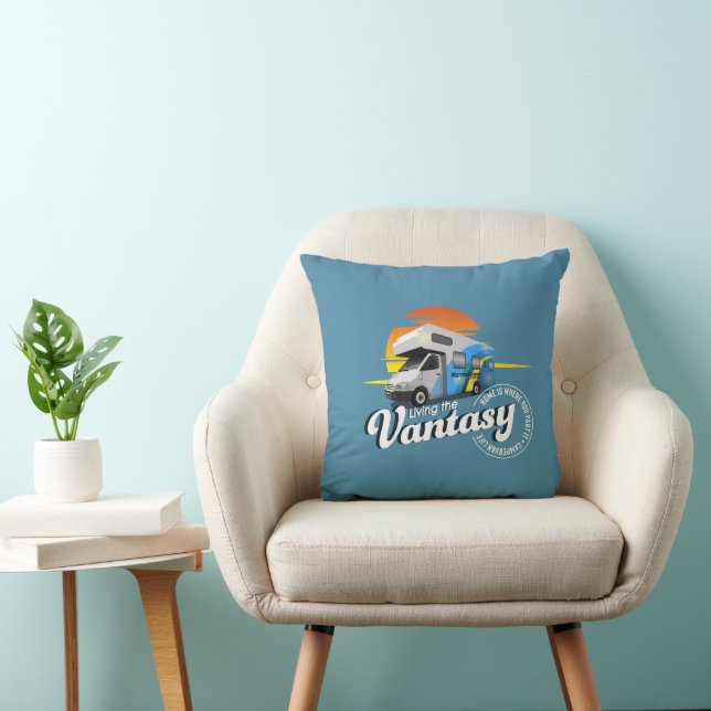 A Vida Vantacy de Campervan | Almofada de 40cm (Cadeira)