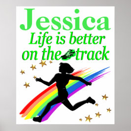 A VIDA VERDE É MELHOR NO POSTER PERSONALIZADO DO C