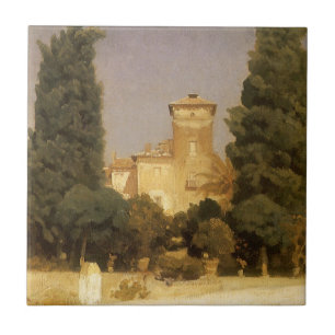 A Villa Malta, Roma por Lord Frederic Leighton