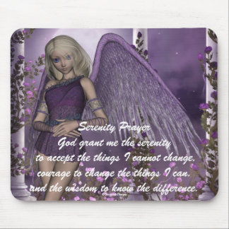 A violeta do anjo encanta Mousepad