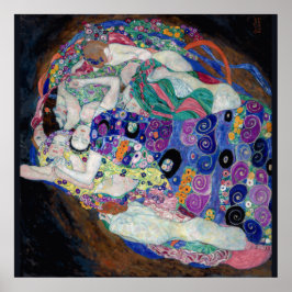 A Virgem, Gustav Klimt Poster