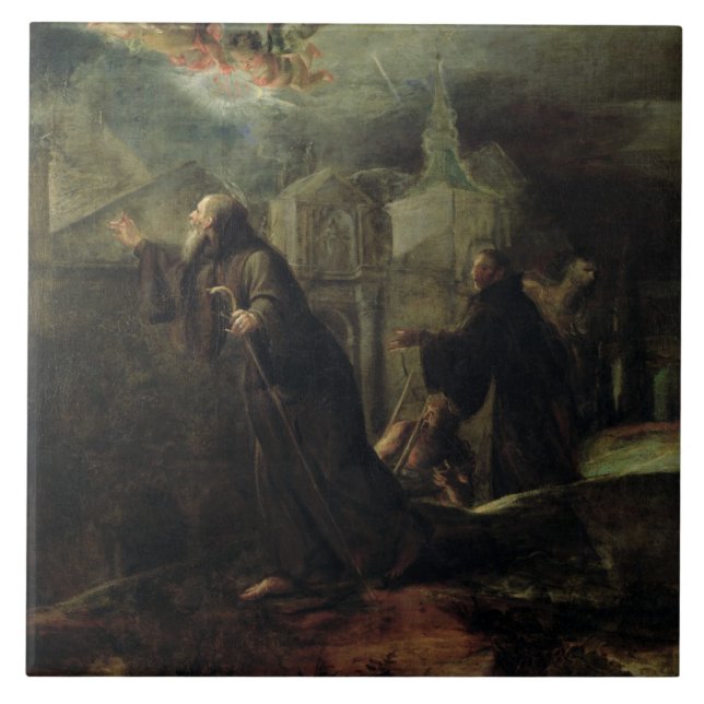A visão de St Francis de Paola (Frente)