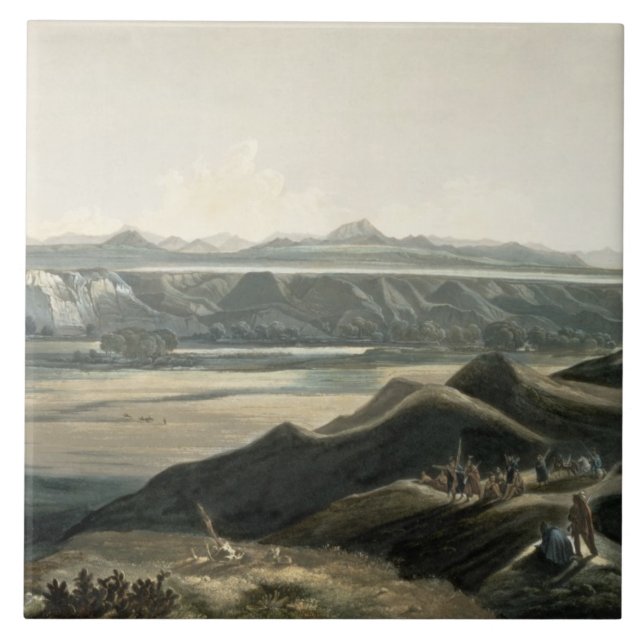 A vista das montanhas rochosas, chapeia 44 do (Frente)