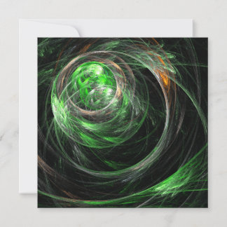 À volta da Abstrato de Arte Verde Mundial