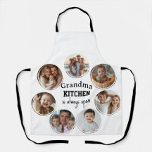 A vovó cozinha sempre abre fotos de colagem