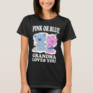 A Vovó Rosa Ou Azul Te Ama A Camisa Revelar De G