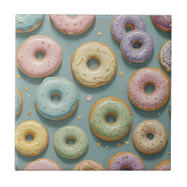 A Whimsical Pastel Donut Dream