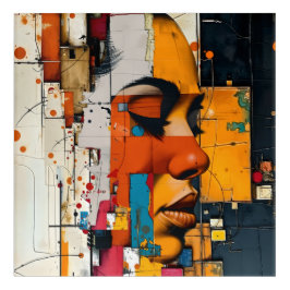 A woman's longing wall art