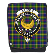 A Xadrez Arnott Clan Crest Tartan