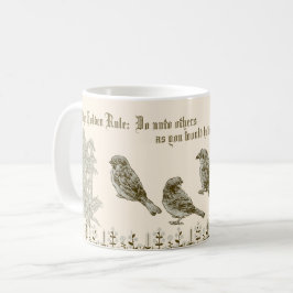 A Xícara de Café Mug da Regra do Ouro