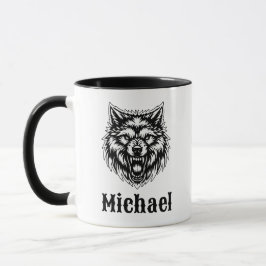A Xícara de Café Personalizada do Lobo