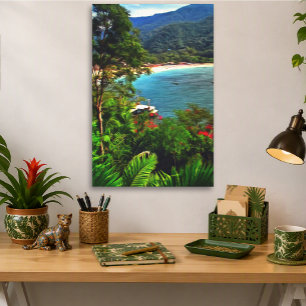 A Yelapa View 0828 Art Canvas Print