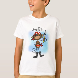 Aargh camiseta e presentes do pirata do macaco