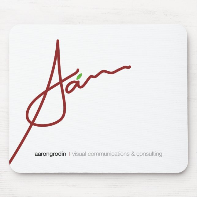 "Aaron" Mouse Pad (Frente)