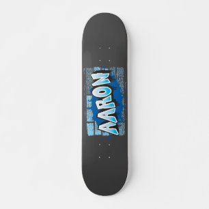 Aaron Seu NOME Grafite Wall Skateboard