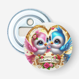 Aba do frasco do crachá de aves de Dia de os namor