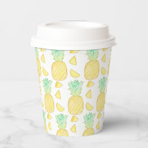 Abacaxi de Aquarela Tropical