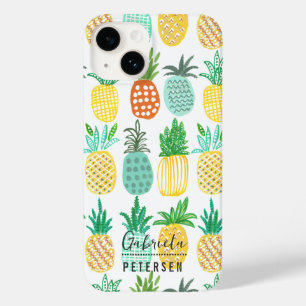 Abacaxi de Fruta Tropical Moderna amarelo verde