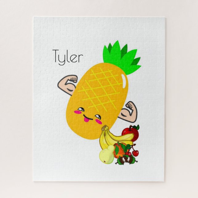 Abacaxi Fruta quebra-cabeça (Vertical)