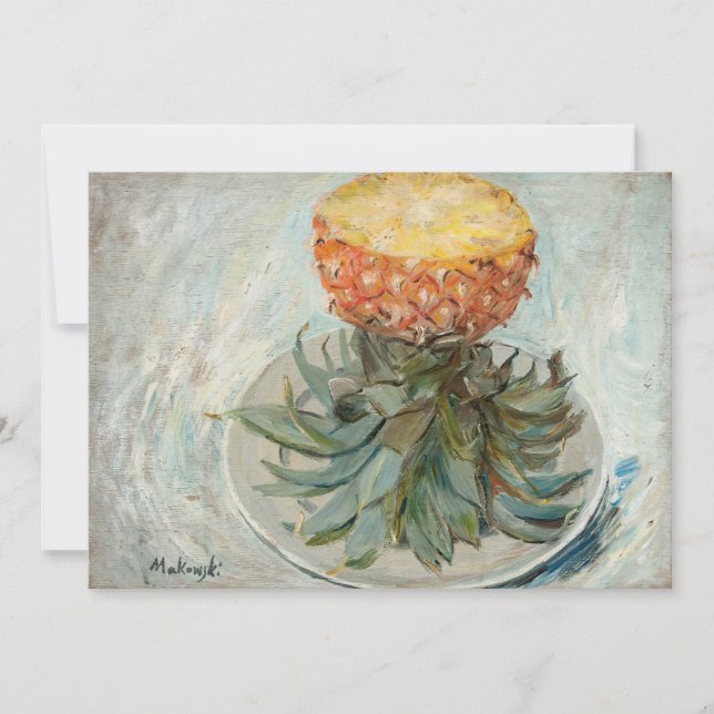 Abacaxi numa Prata | Tadeusz Makowski (Frente)