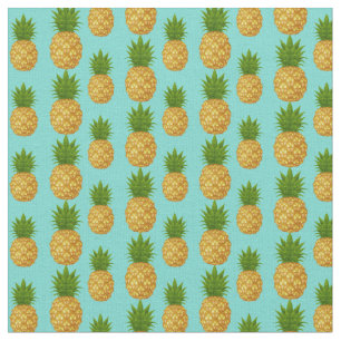 Abacaxi tropical com Tecido personalizado