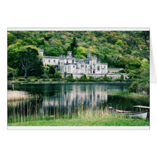 Abadia de Kylemore & Connemara Irlanda Cartão Pos